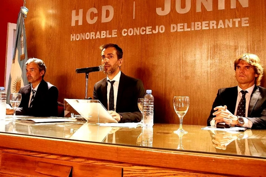 Petrecca y la Apertura de Sesiones en Junín: “Les propongo que trabajemos juntos”