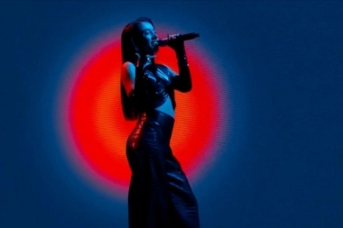 Grammys: María Becerra la rompió junto a J Balvin en Las Vegas