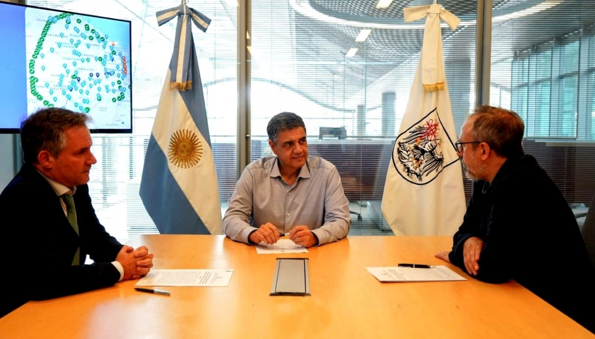 Valenzuela, Jorge Macri y D’Alessandro reunión con agenda en la Seguridad