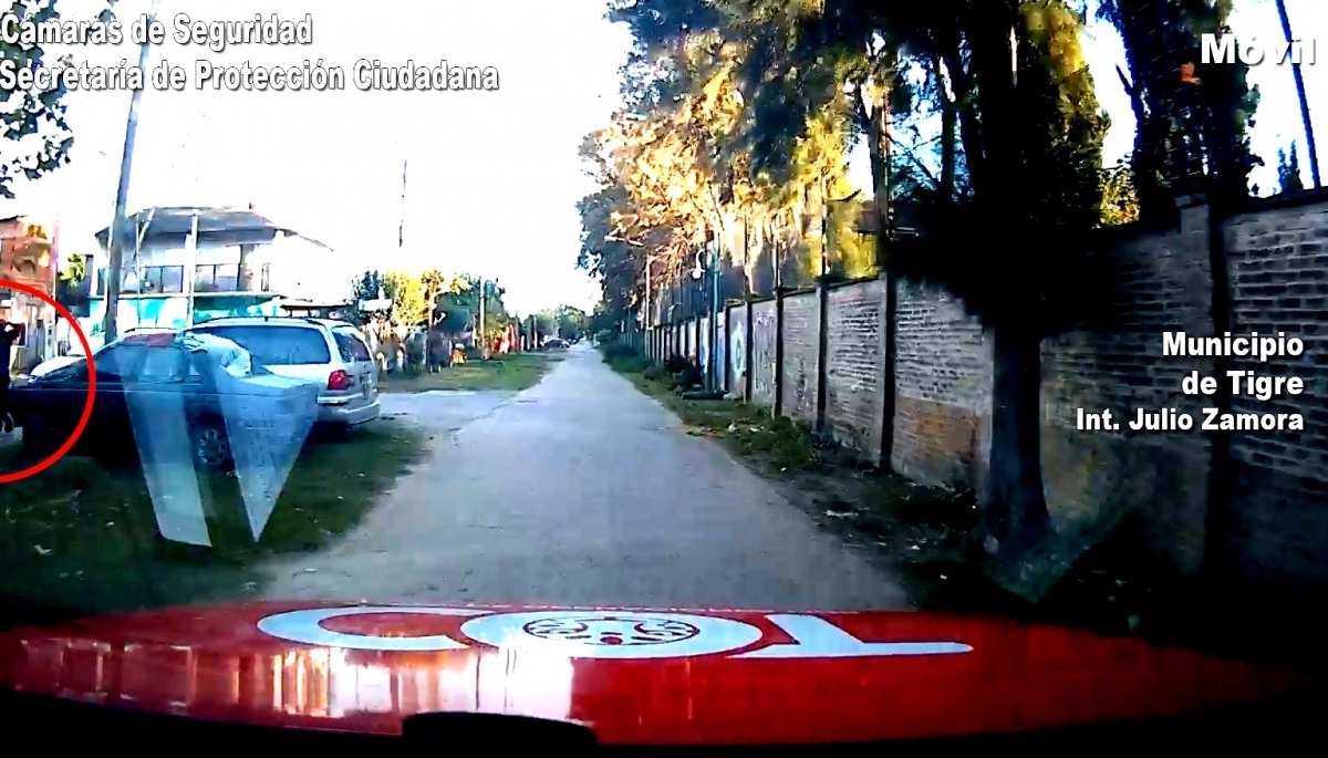 Video: le robó la cartera a una mujer en la calle, lo persiguieron y lo atraparon