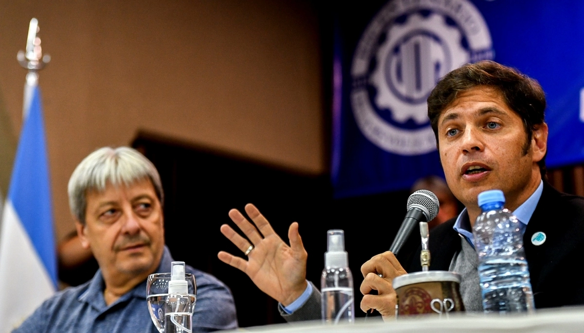 Con el foco en el rol de la mujer en los gremios, Kicillof estuvo en el Congreso de la UOM