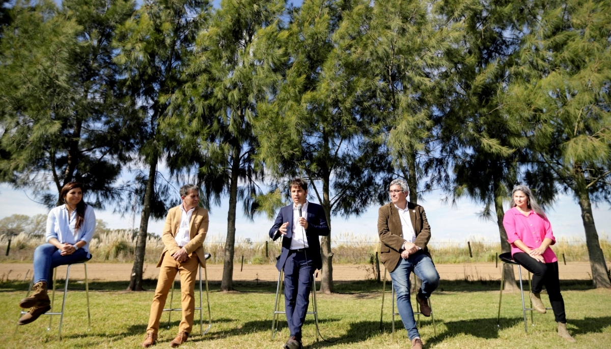 Impulso a la Actividad Forestal: Kicillof y Rodríguez visitaron General Guido