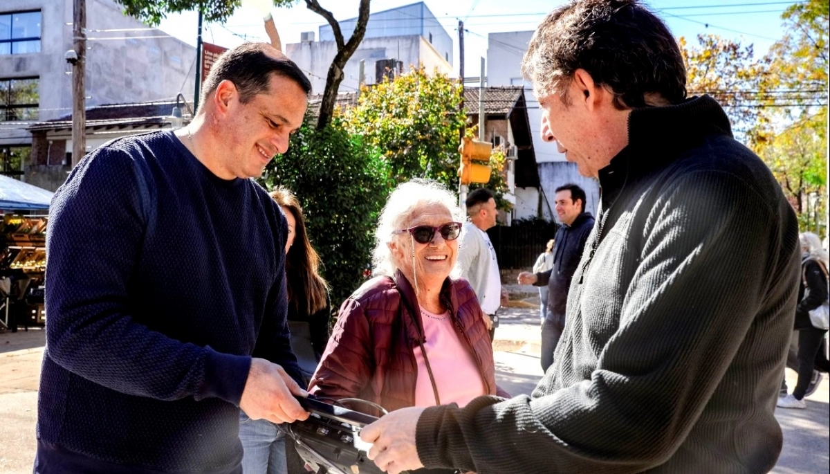 Con la presencia de Posse, recolectaron residuos informáticos en San Isidro