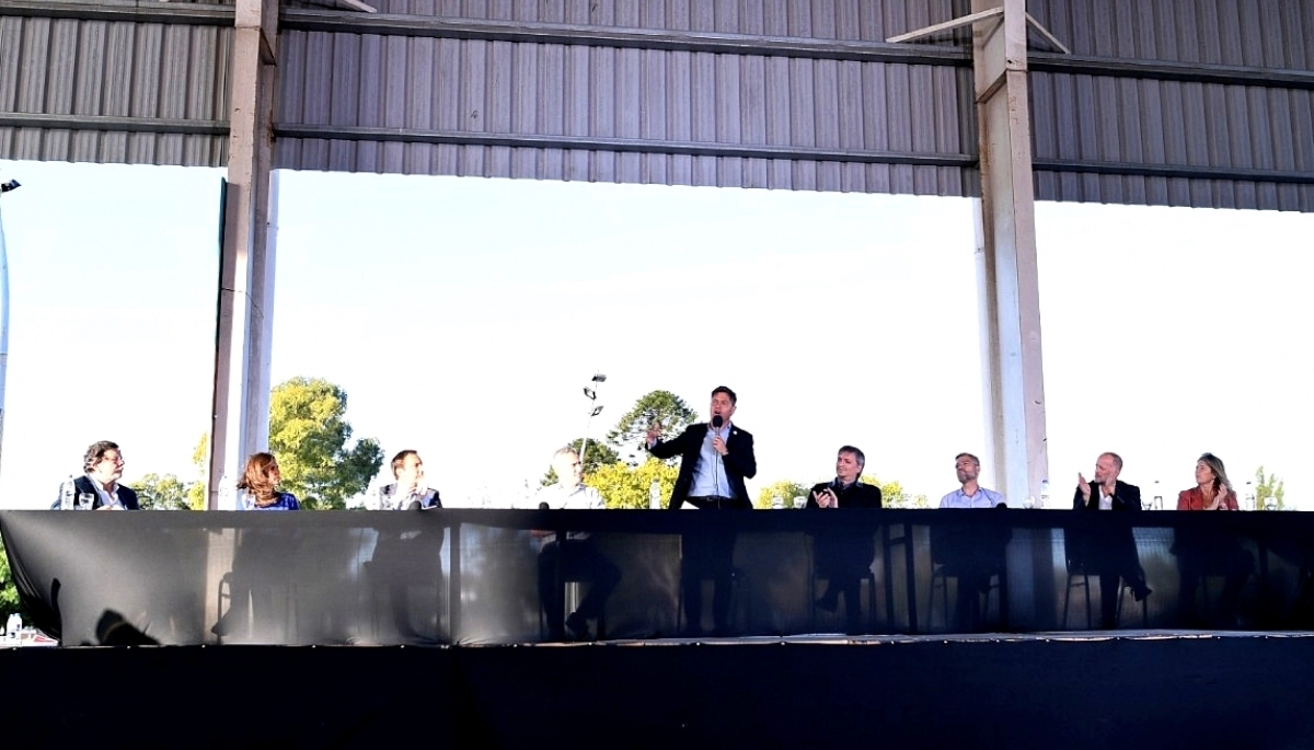 Kicillof presentó Mesa Bonaerense: “seguridad alimentaria” y mensaje de unidad