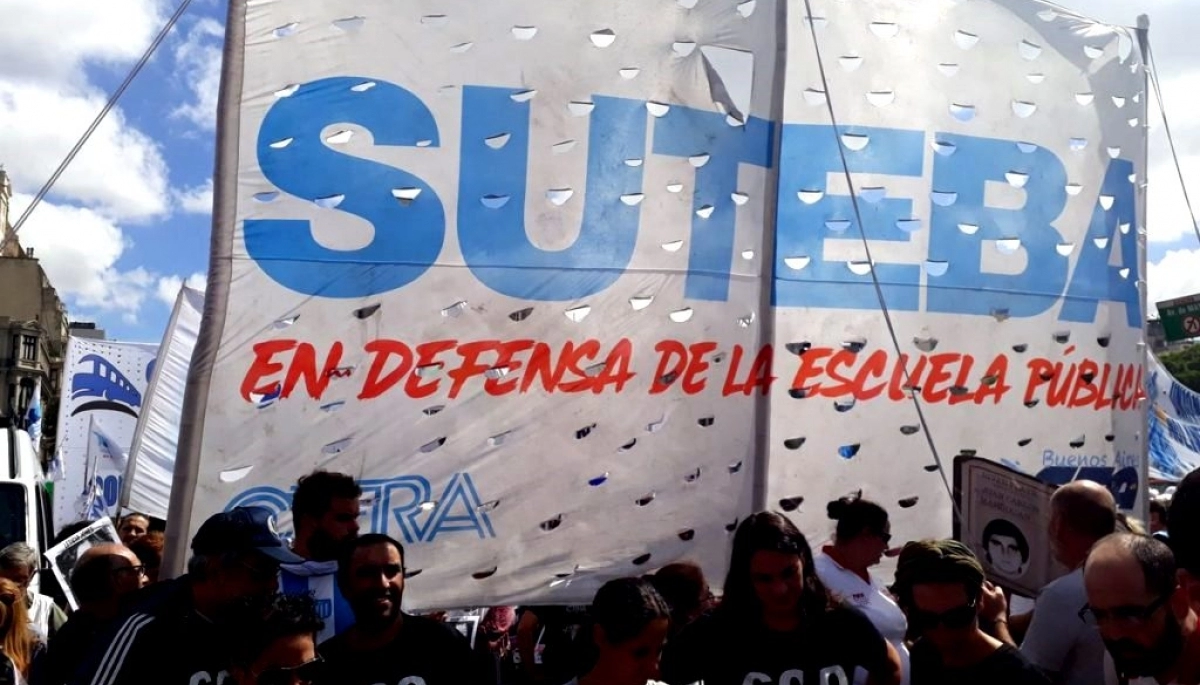 Suteba en contra del plan de recuperación de clases en las primarias