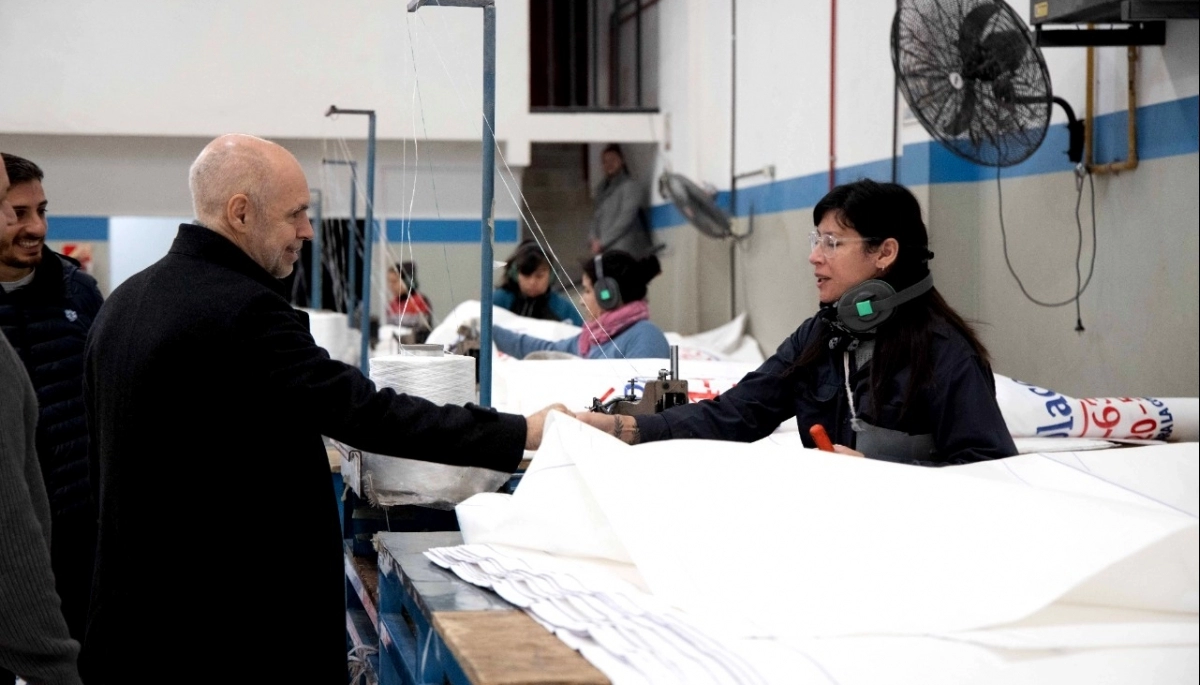 Larreta aceita su agenda bonaerense: visita a comercios y una fábrica en Avellaneda