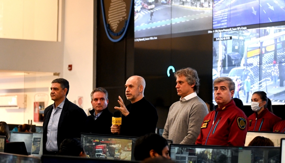 Con el 75% de CABA con videovigilancia, Larreta celebró “cumplir con un compromiso”