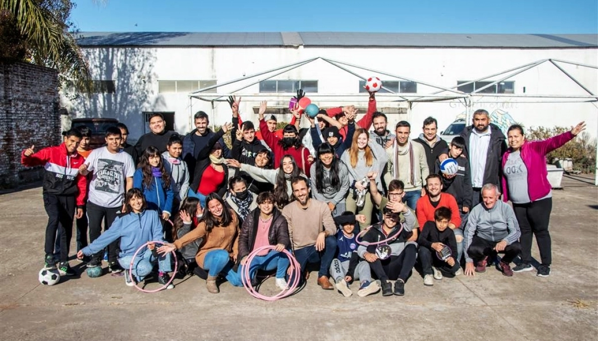 Petrecca destacó la oportunidad para los jóvenes que genera el programa Envión