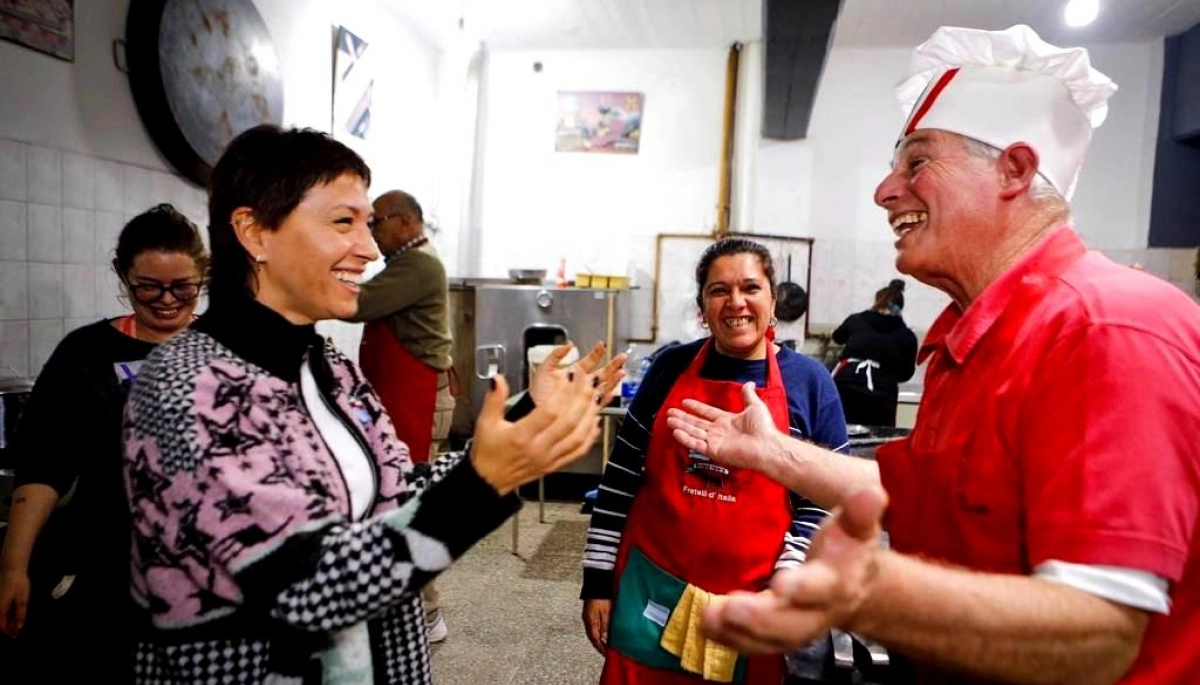Mayra Mendoza participó del 76° aniversario de la República italiana y el Día del Inmigrante