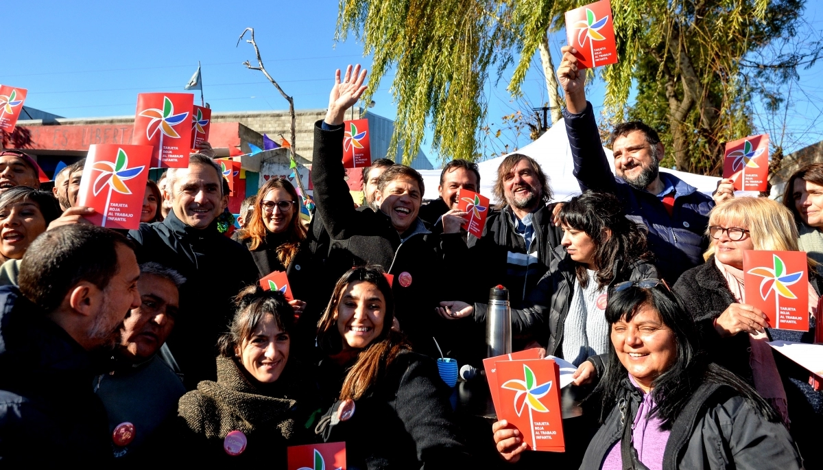 Kicillof en San Martín: “La solución al trabajo infantil es erradicar la pobreza”