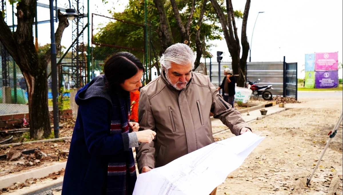 Soledad Martínez destacó el avance de obras para que más vecinos accedan al Paseo Costero