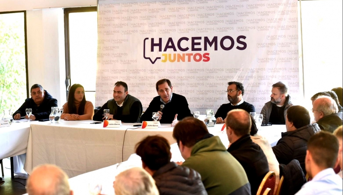 Garro llevó su armado a la Quinta Sección: “Hay que construir un frente amplio y plural”