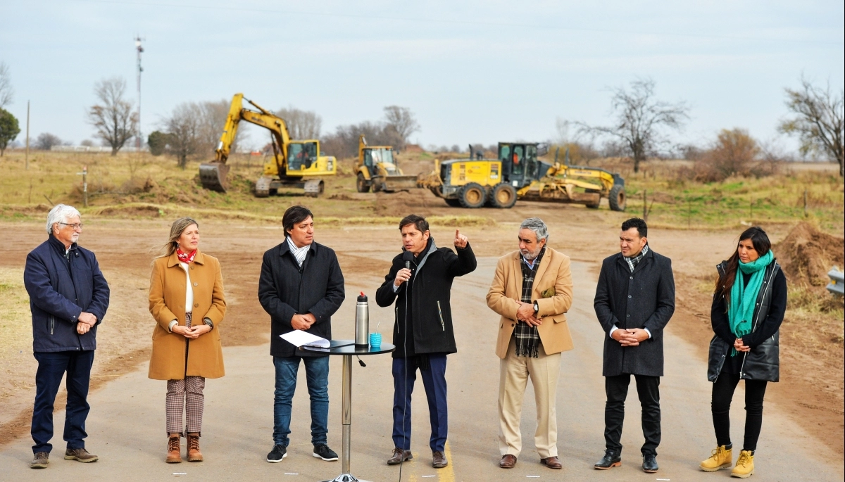 Comenzaron las obras que completarán la Ruta del Cereal