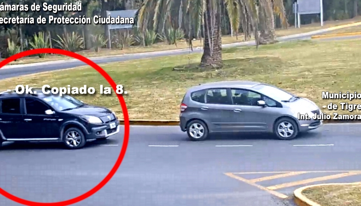 Video: un sistema de lectura de patentes permitió detener un vehículo con pedido de secuestro