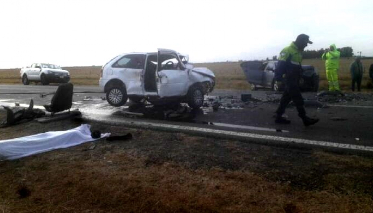 Tragedia en la Ruta 3: murieron dos policías en un choque frontal