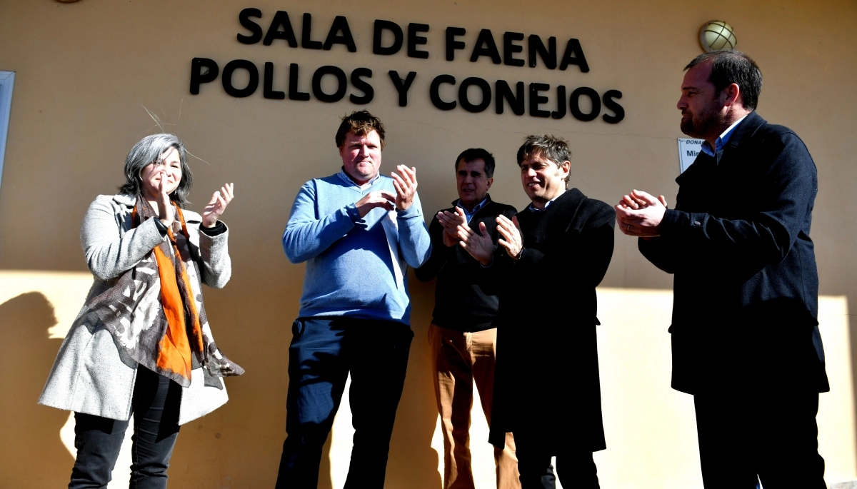 Recorrida por la Cuarta Sección: con Escuelas a la Obra, Kicillof arribó en Rivadavia