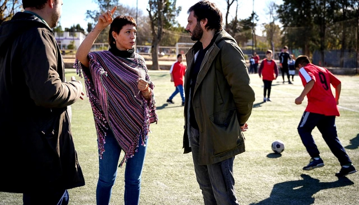 Mayra Mendoza participó del 1° Encuentro de Fútbol para Personas con Discapacidad