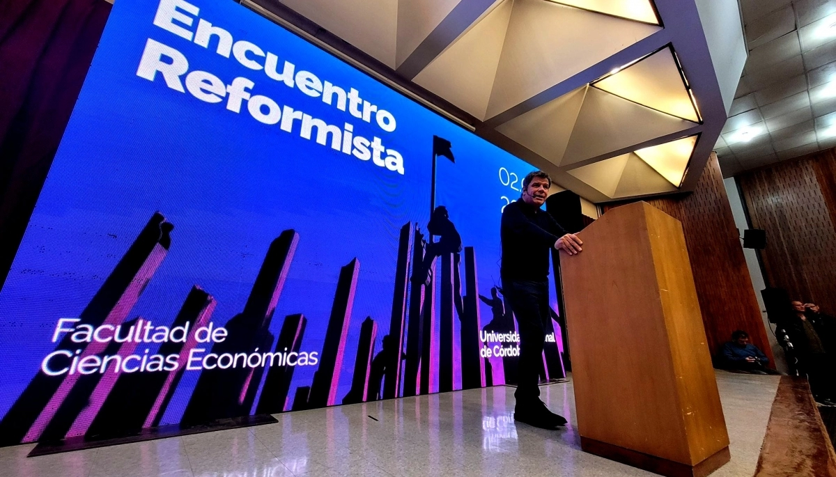 Manes visitó Córdoba y anunció que impulsa una nueva Reforma Universitaria