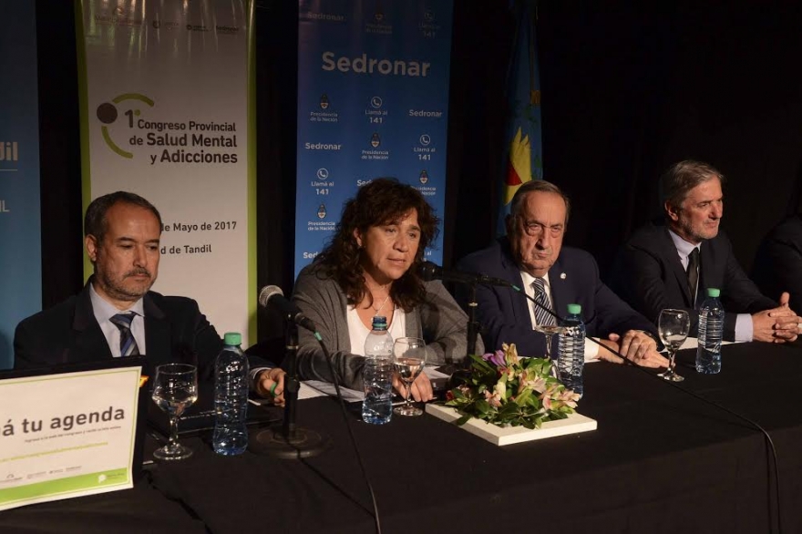 Comenzó el Primer Congreso Provincial de Salud Mental y Adicciones en Tandil