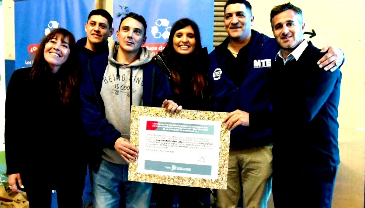 Vilar y Achával presentaron el primer Plan de Gestión de residuos electrónicos