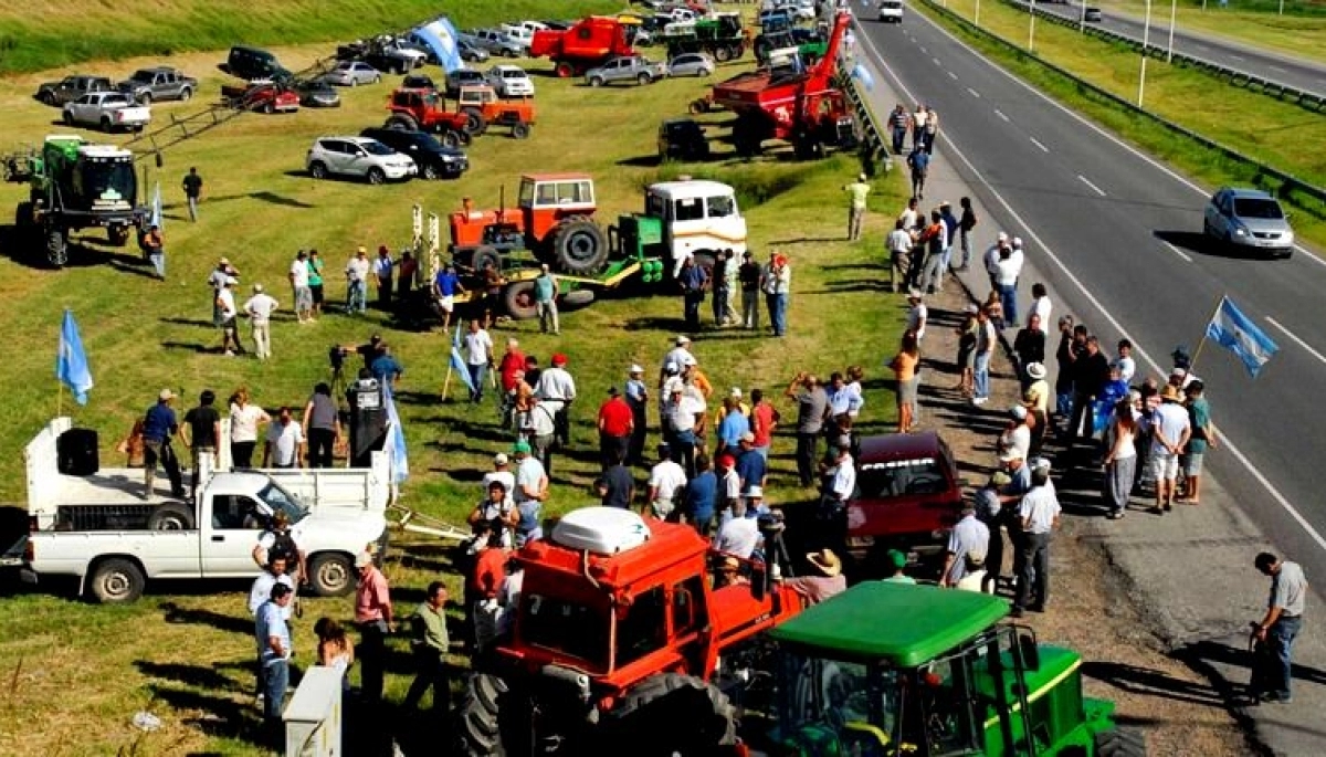 Comenzó el paro del Campo: las reacciones del Gobierno