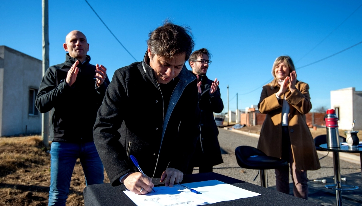 Desde Alberti, Kicillof apuntó contra la autonomía municipal