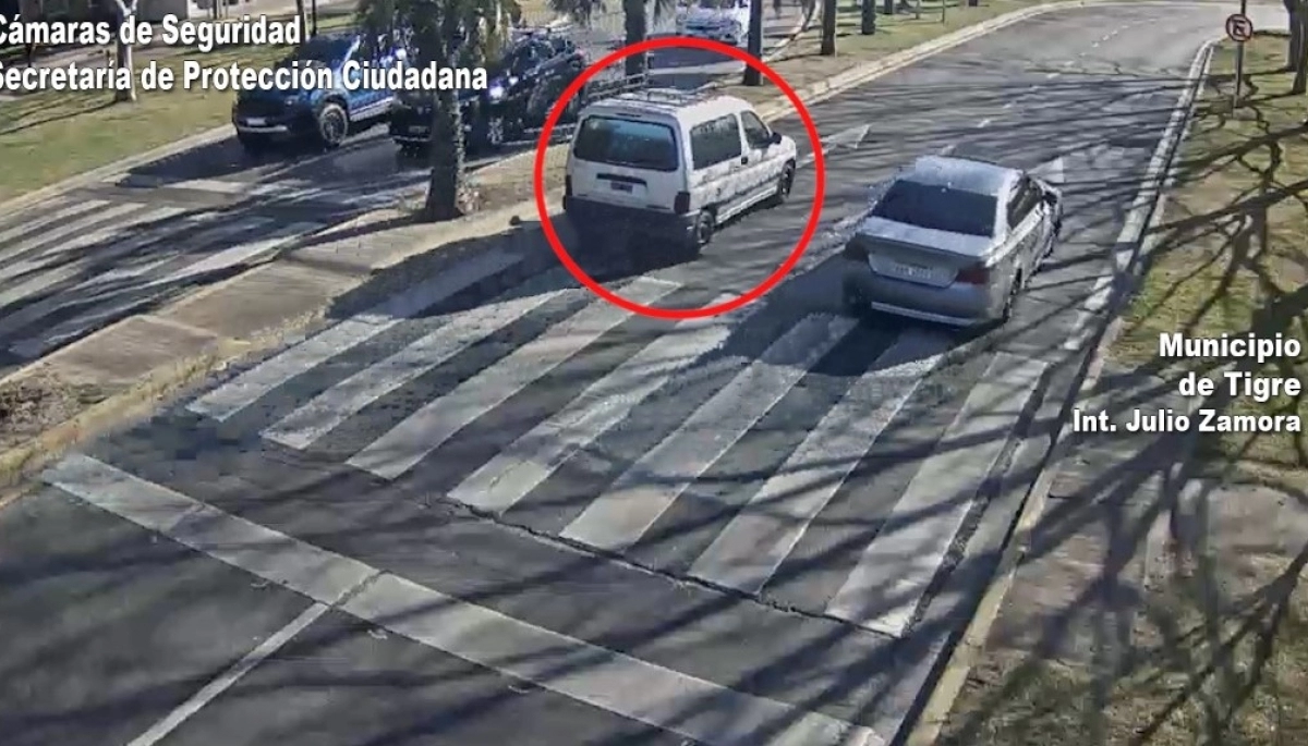 Video: se dedicaba a robar ruedas de autos y fue detenido por sistema  lectura de patentes