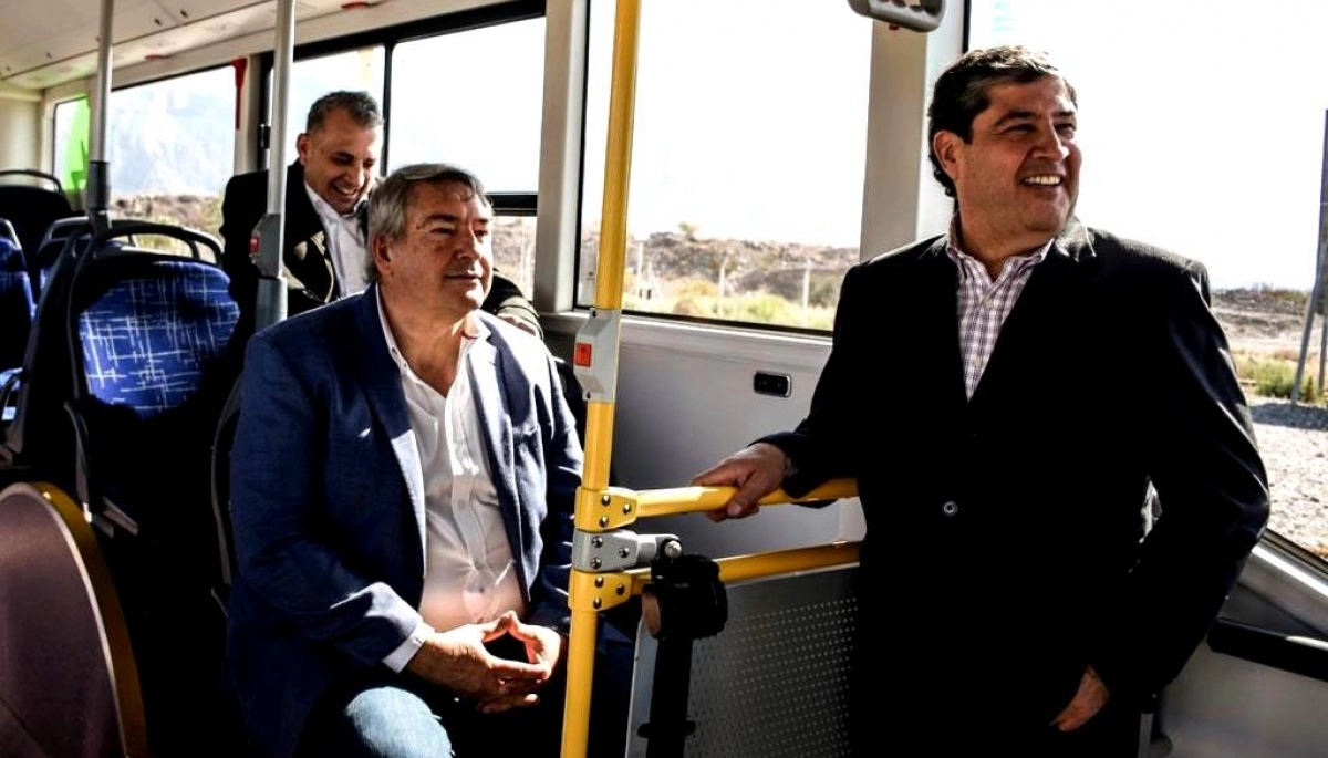 D’Onofrio visitó San Juan: el foco en la “transformación del transporte público”