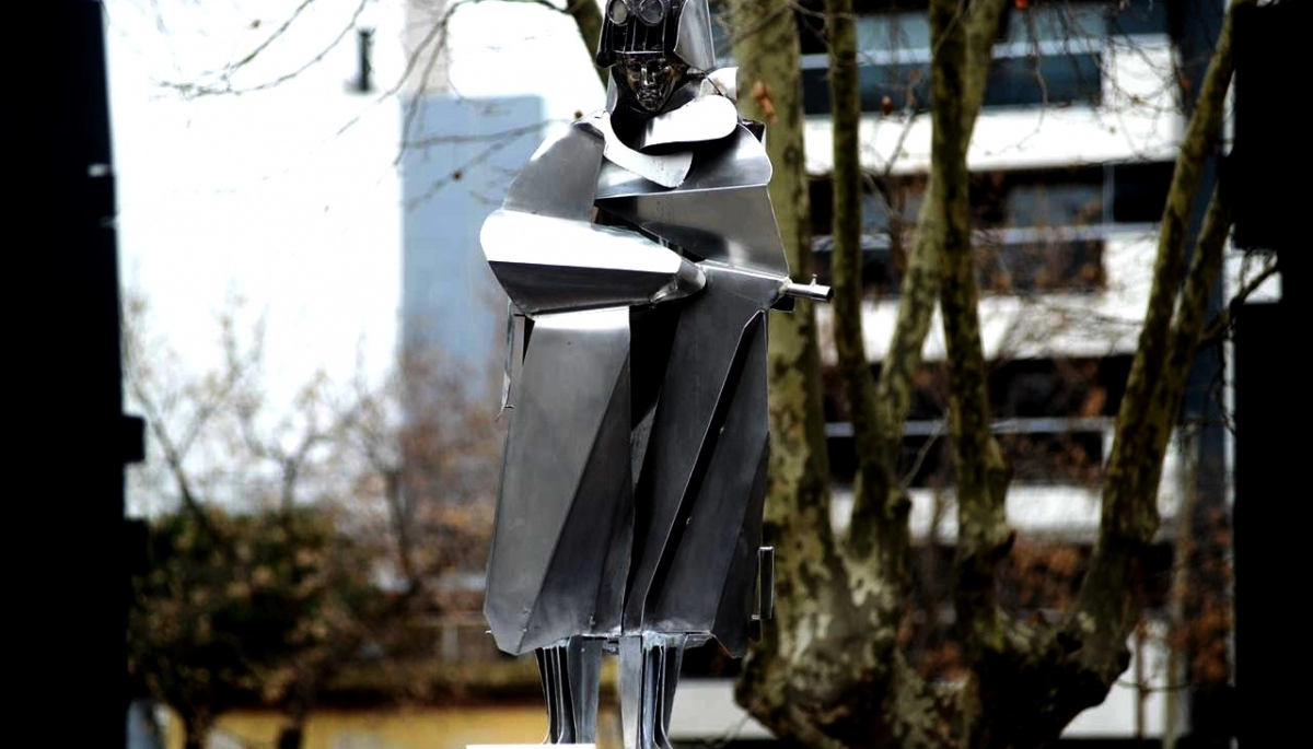 En La Plata se inauguró el monumento al Centinela: Guardián de la memoria de Malvinas