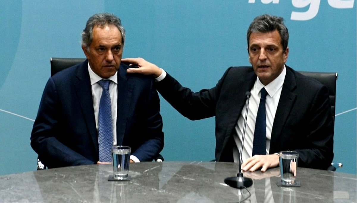 La foto del día: Massa y Scioli se mostraron juntos en una imagen de unidad