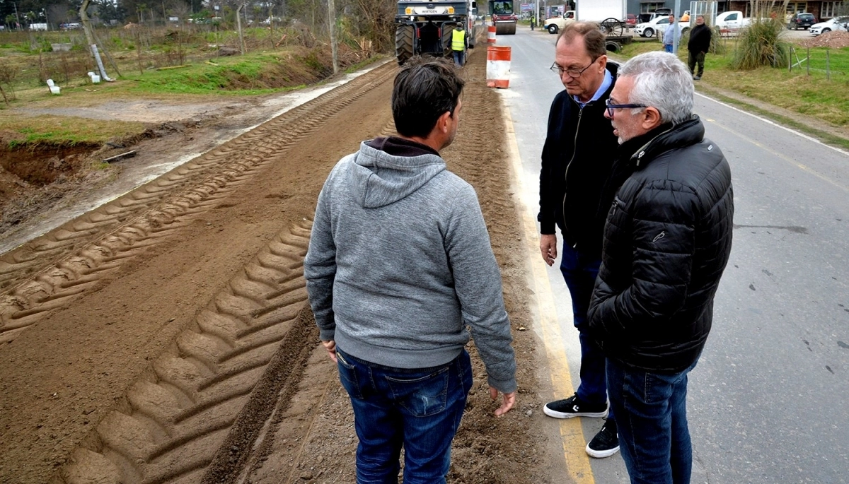 En miras de mejorar la circulación, Zamora supervisó la repavimentación del Nuevo Delta