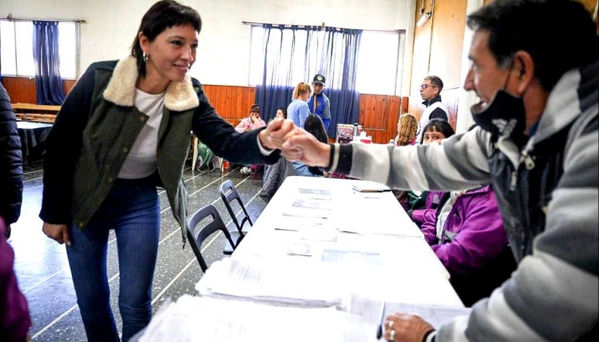 Mayra Mendoza dijo presente en Bernal y acompañó el operativo Quilmes Cerca