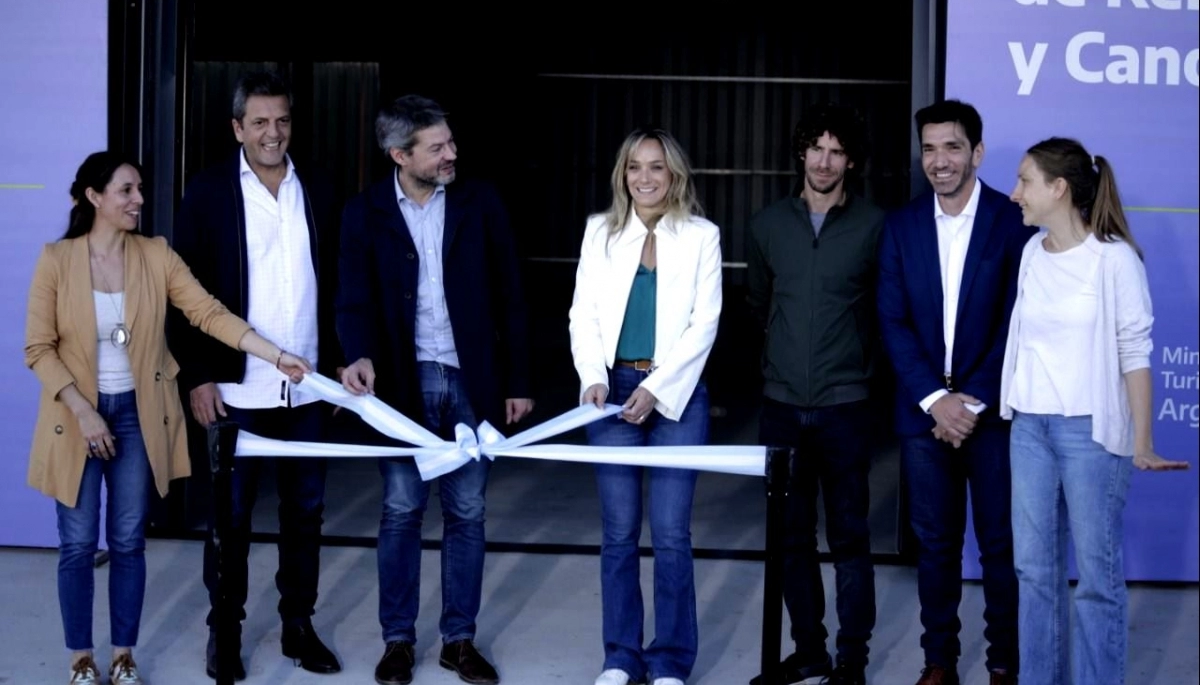 Massa, Lammens y Galmarini inauguraron obras en la Pista Nacional de Remo y Canotaje