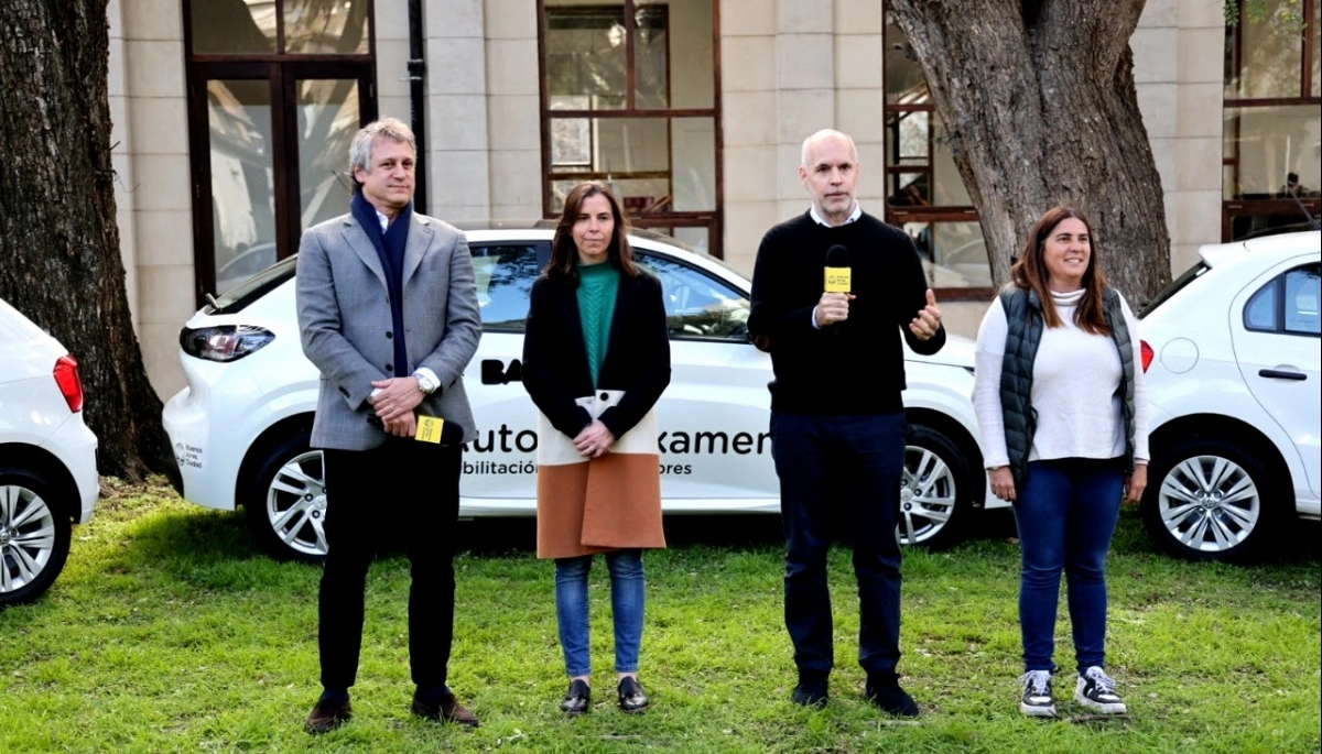 Larreta presentó el nuevo examen de manejo: “Mejorará la seguridad vial en la Ciudad”