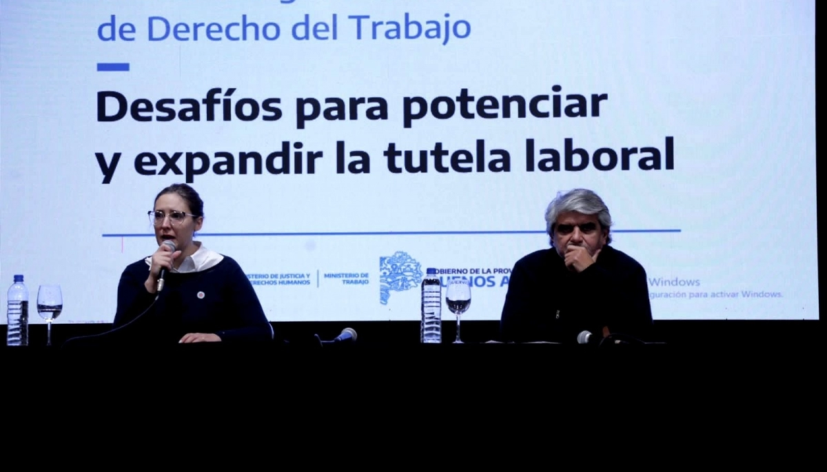 Transición en el Ministerio de Trabajo: Ruiz Malec y Correa juntos en un acto