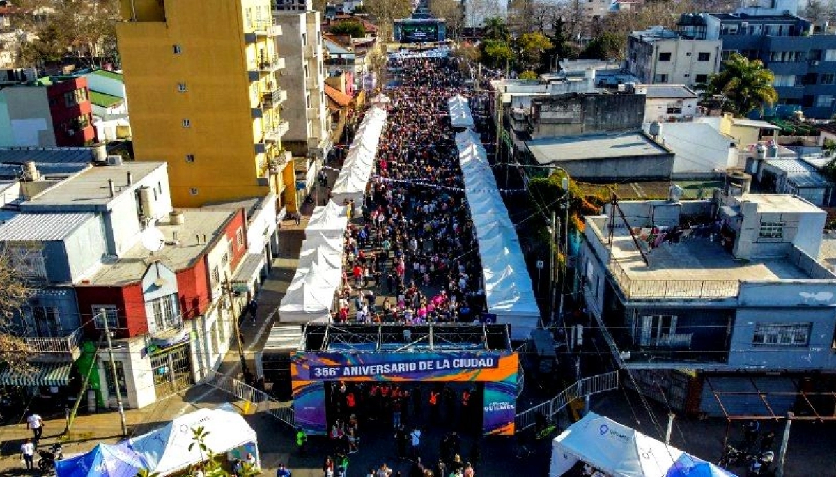 Quilmes: el municipio celebró su 356º aniversario, con buenos datos para los gastronómicos