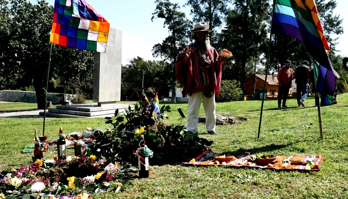 Con un agasajo histórico y cultural, Provincia festejó el día de la Pachamama