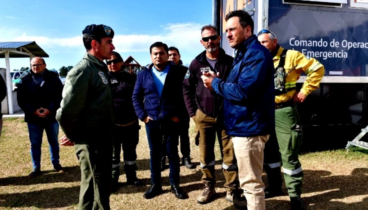 Cabandie indignado: tildó de “delincuentes” a los responsables de los incendios en el Delta