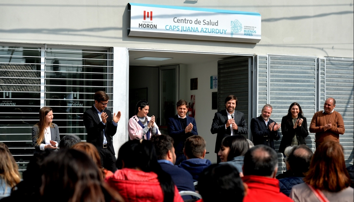 Desde un Centro de Salud, Kicillof dijo que “la atención debe ser de primera calidad”