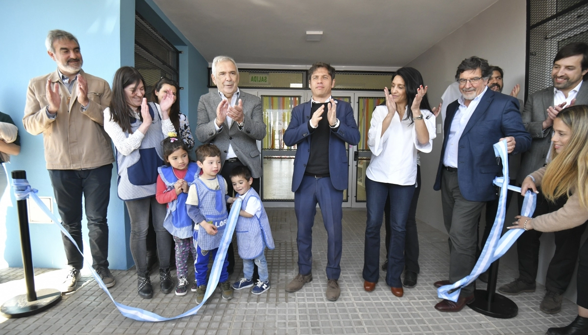 Educación en marcha: Kicillof y la inauguración del nuevo jardín en el municipio de Colón