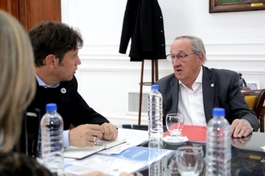 Kicillof se reunió con Lunghi para avanzar en el proyecto del predio Sans Souci en Tandil