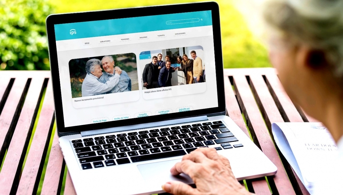 Jubilados y pensionados: cómo es la nueva página web que lanzó el IPS