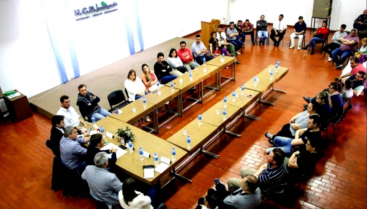 Incentivo a la producción en Salliqueló: Costa se reunió con empresarios y comerciantes
