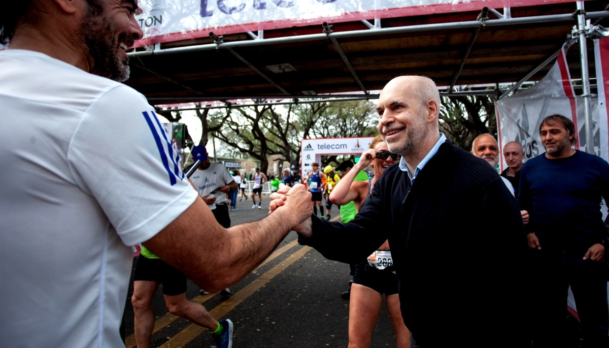 Larreta entregó los premios de la Maratón Internacional de Buenos Aires