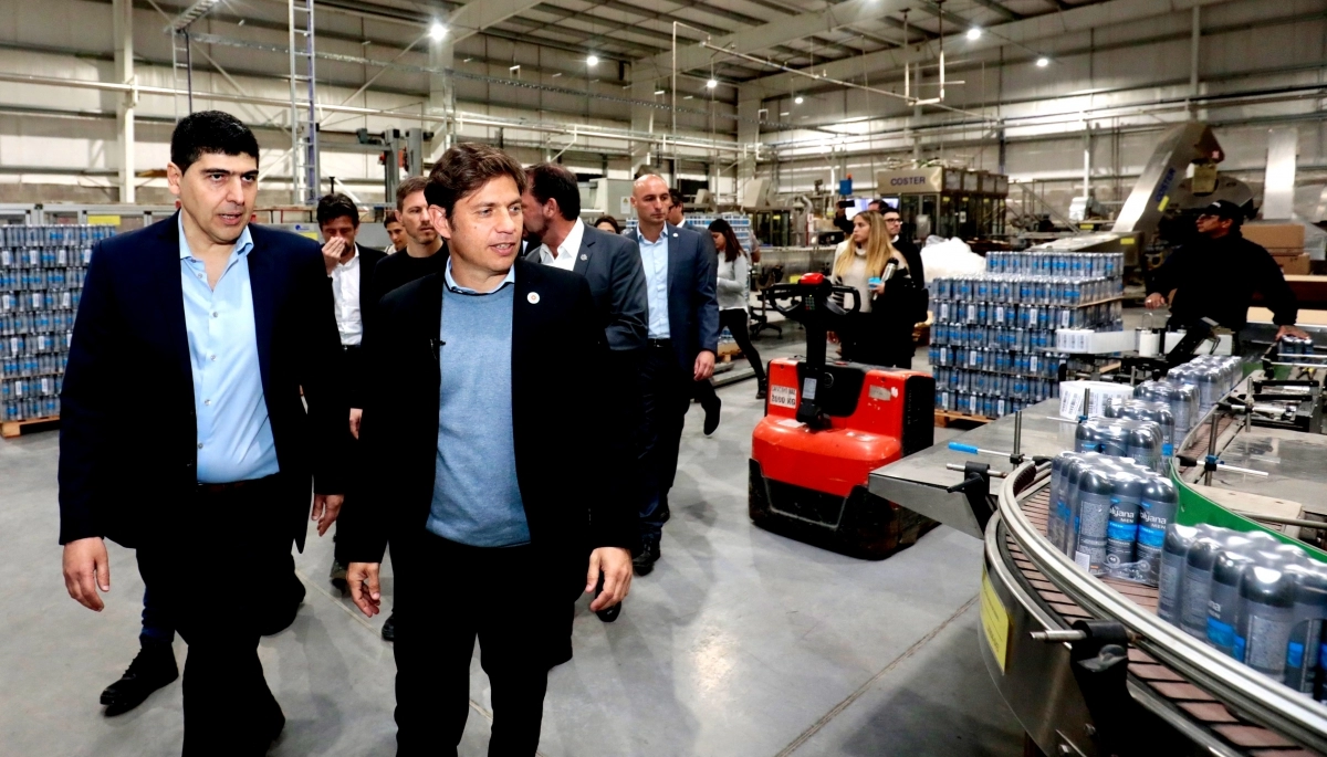 Kicillof y un impulso al sector productivo: se juntó con industriales en Escobar