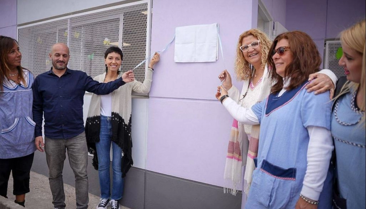 Mayra Mendoza inauguró una sala maternal en Quilmes Oeste
