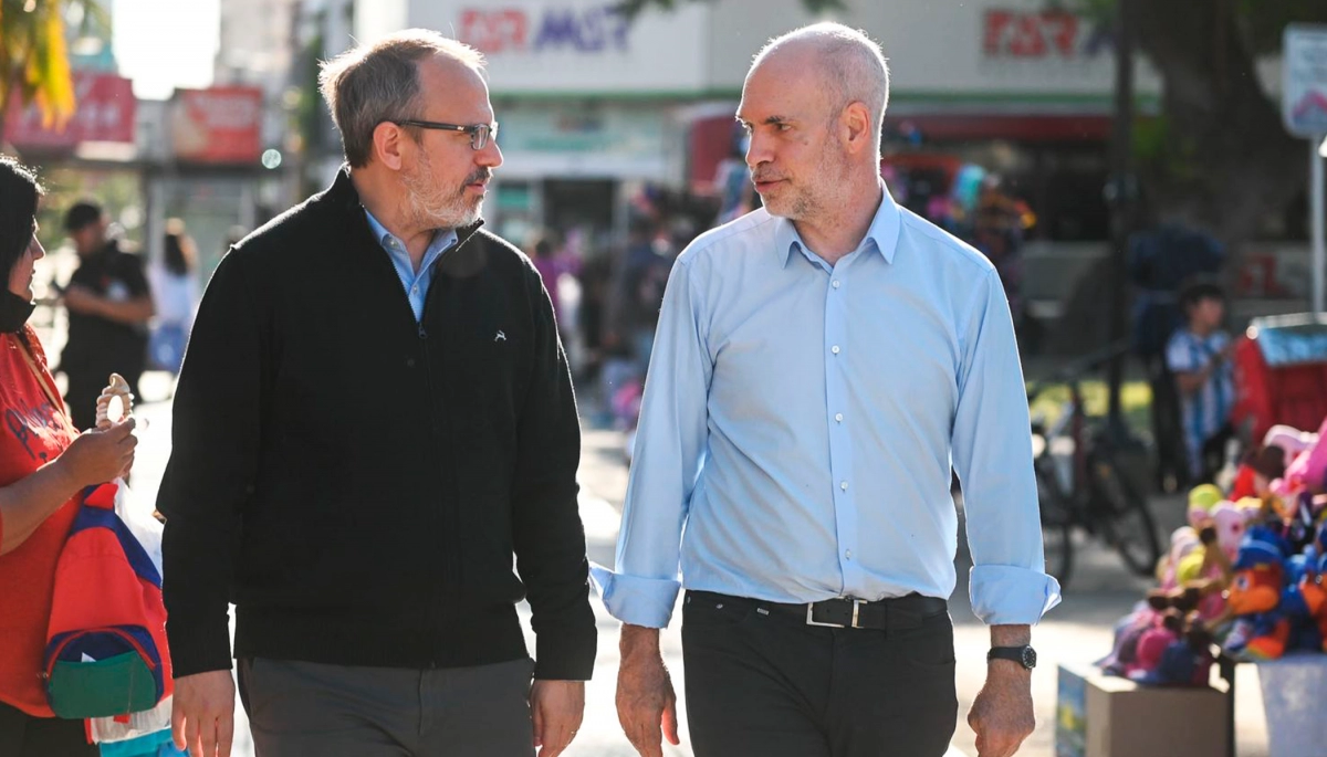 Larreta y Valenzuela visitaron Corrientes junto al gobernador Valdéz