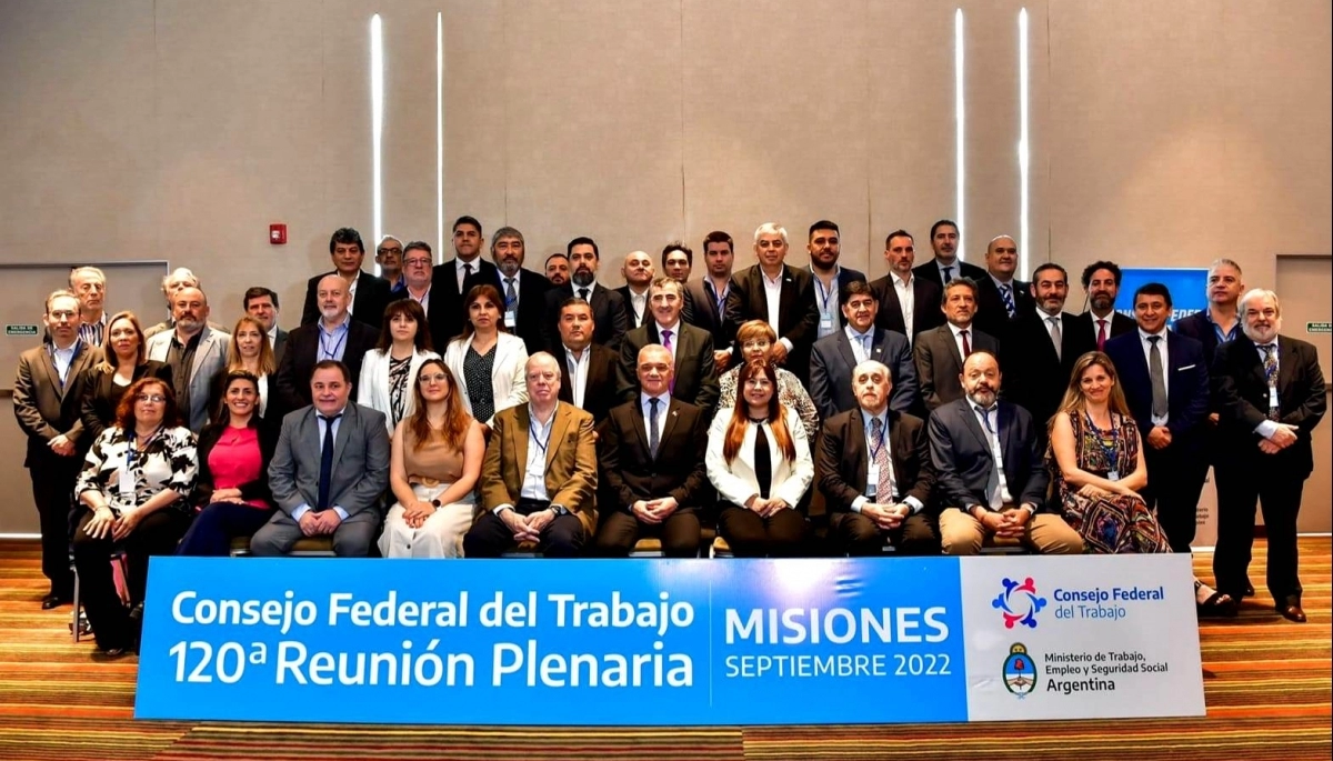 La Provincia participó de la 120º Reunión Plenaria del Consejo Federal del Trabajo