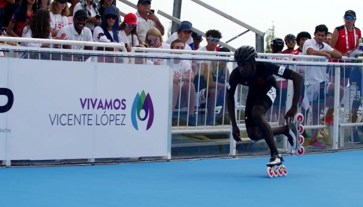 Vicente López celebró los World Skate Games