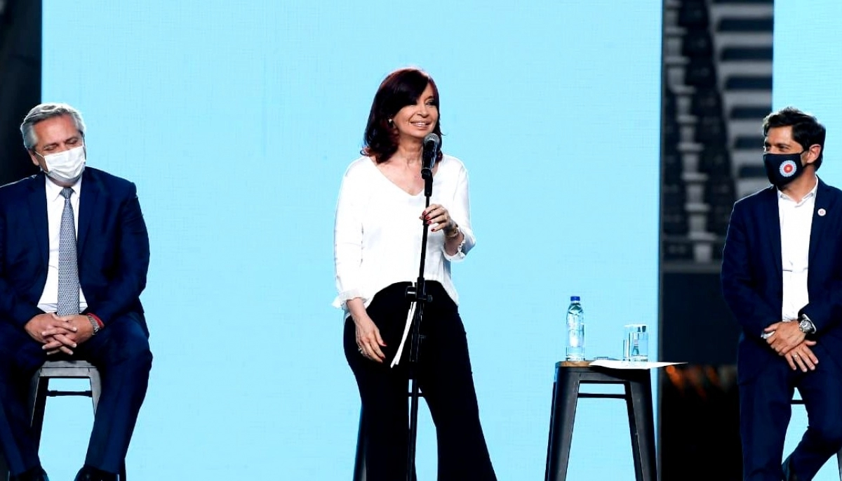 Cristina prepara un acto en el Estadio Único de La Plata